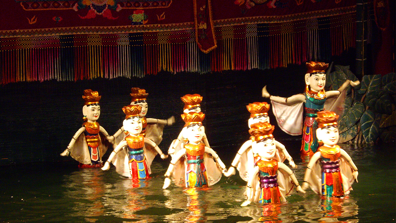 Traditional Vietnamese Water Puppetry