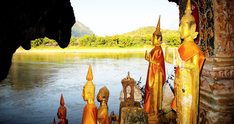 TRIP TO PAK OU CAVES - FULL DAY TOUR WITH BIKING AND CRUISING - PRIVATE TOUR